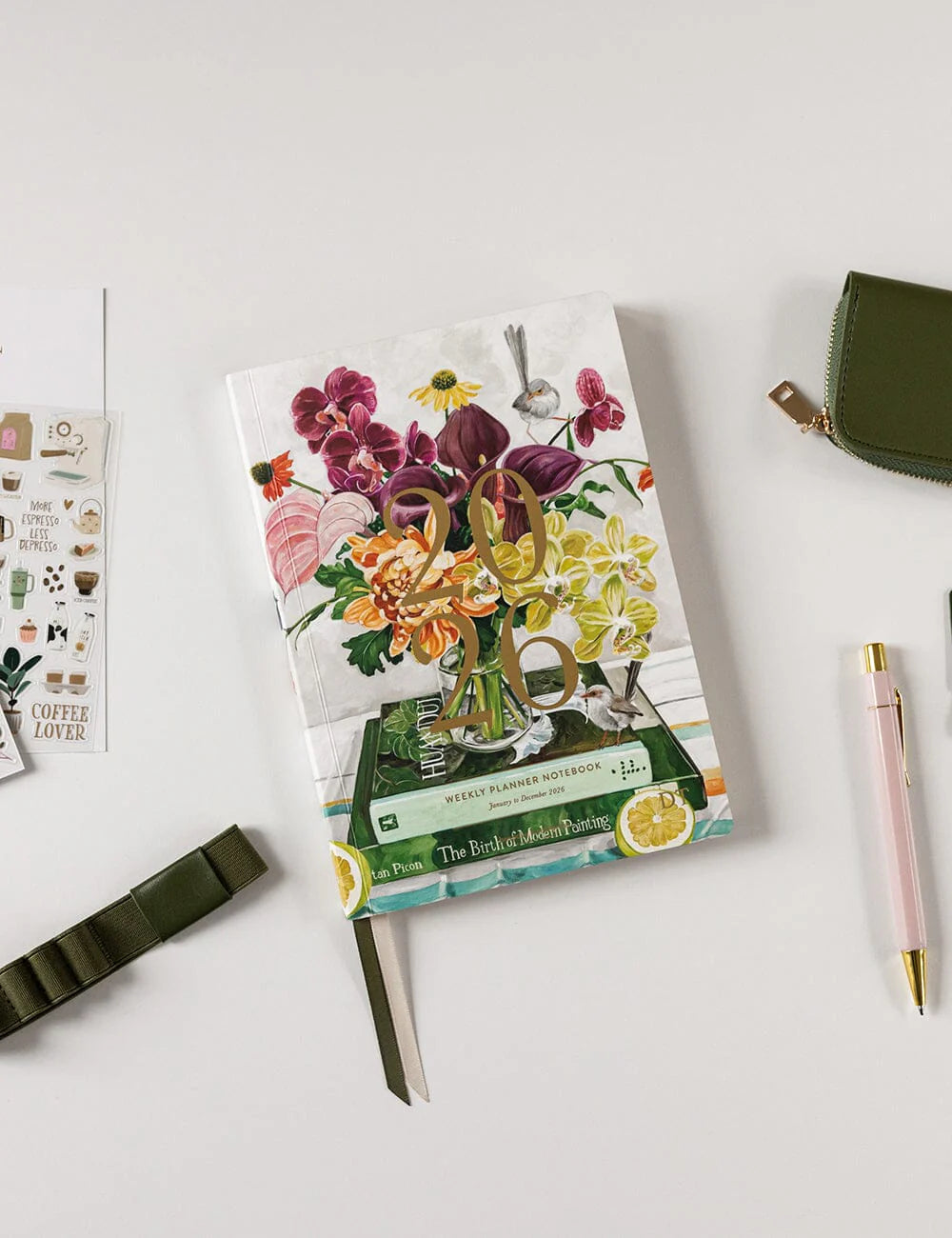 2026 Weekly Planner Notebook – Urban Jungle CBR